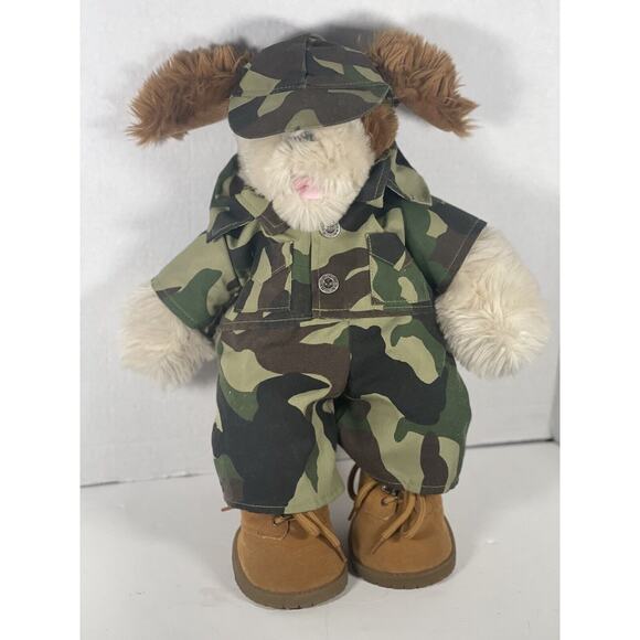 Build-A-Bear Workshop Other - Build A Bear Military Camo Army Soldier Outfit Shirt Pants Boots